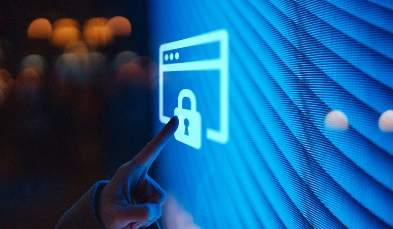 Cybersecurity team monitoring financial data in Canada